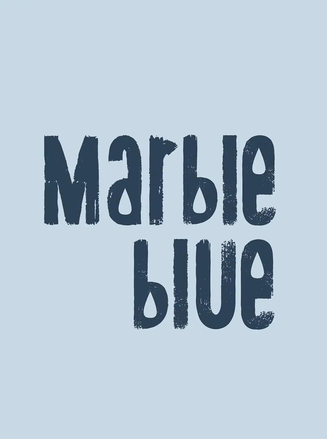 Marble Blue