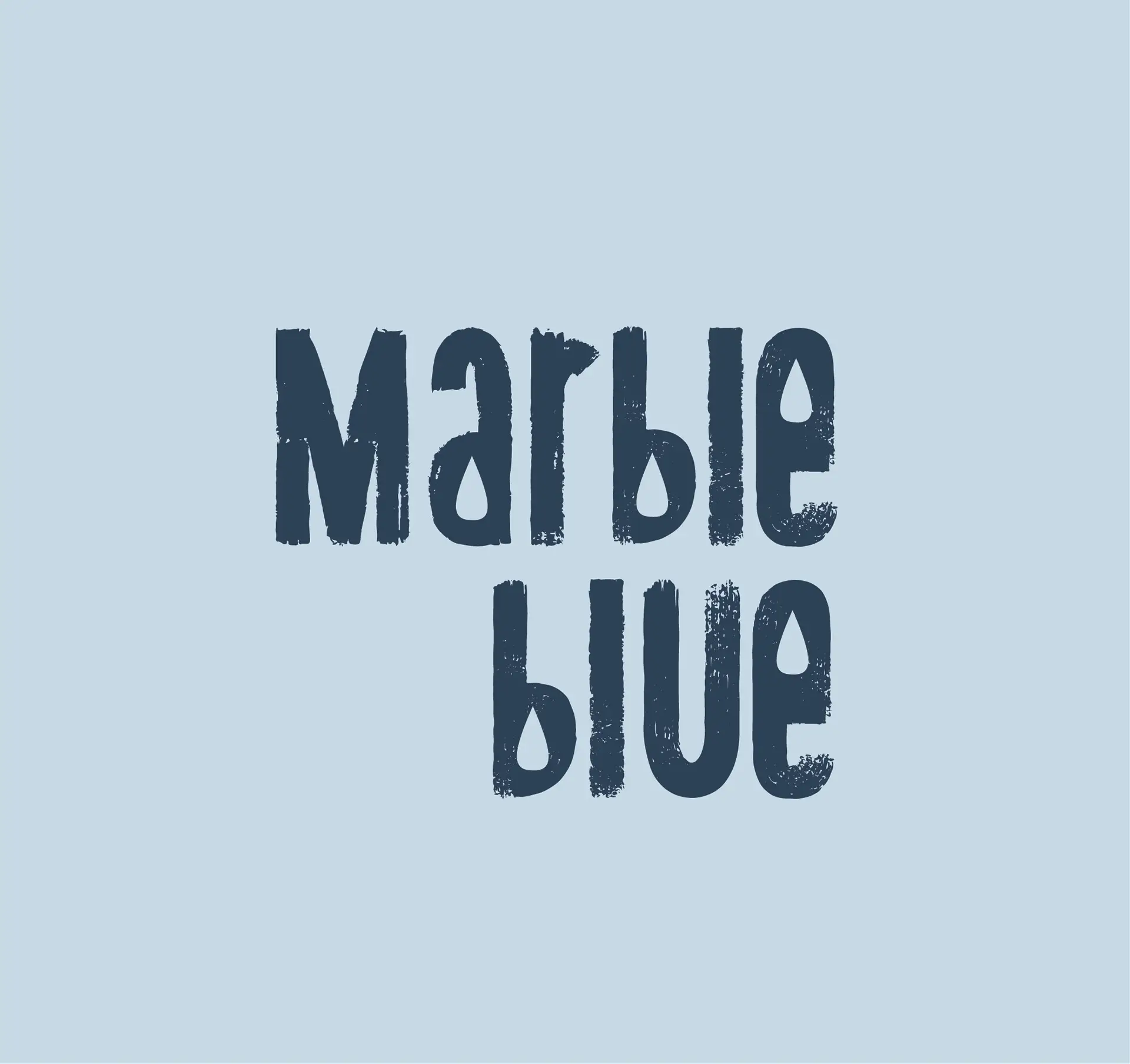 Marble Blue hero